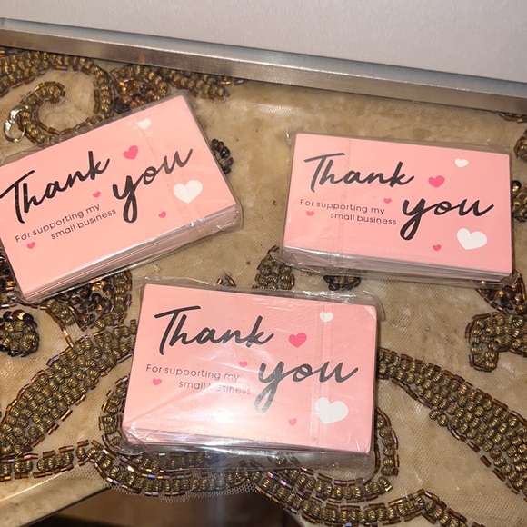 150 Thank you cards - Picture 1 of 3